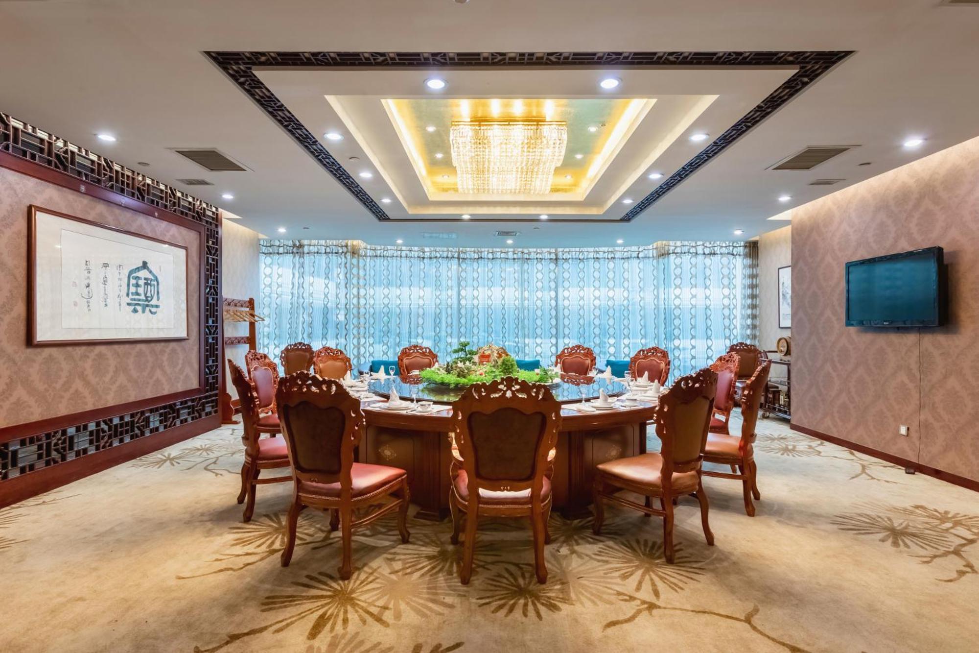 Bliss International Hotel Weihai Exterior foto